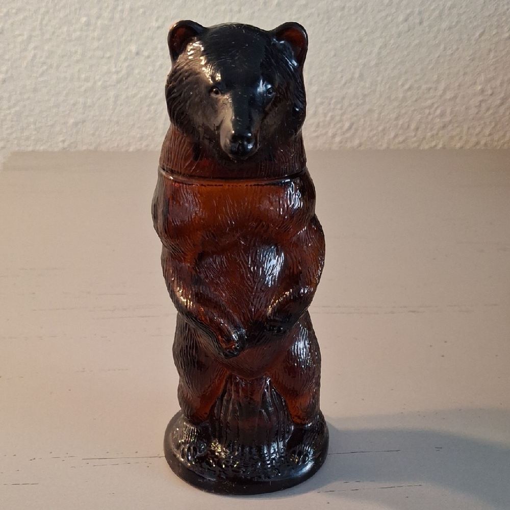 Avon Brown Kodiak Bear Decanter